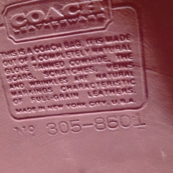 VTG COACH MUSETTE 1970'S Handbag Color: TAN Saddle Bag - Picture 12 of 14